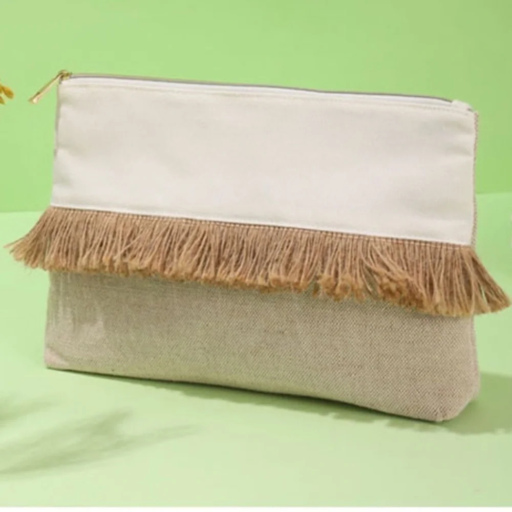 Ulta Beauty large bamboo fiber cosmetic bag